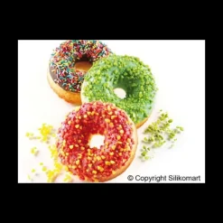 SILIKOMART Moule Silicone|Moule 6 Donuts en Silicone