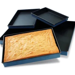 MATFER Caisse À Génoise|Moule Anti-adhésif|Moule à Génoise 40 x 30 cm H 5 cm Exopan