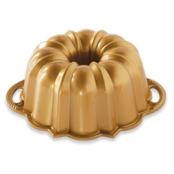 NORDIC WARE Moule Anti-adhésif|Moules À Gâteaux|Moule à Gâteau Bundt Anniversaire Gold 1,5 L