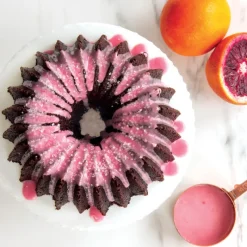 NORDIC WARE Moule Anti-adhésif|Moules À Gâteaux|Moule à Gâteau Bundt Brilliance 1,5 L Gold