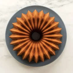 NORDIC WARE Moule Anti-adhésif|Moules À Gâteaux|Moule à Gâteau Bundt Brilliance 2,5 L Gold
