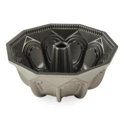 NORDIC WARE Moule Anti-adhésif|Moules À Gâteaux|Moule à Gâteau Bundt Cathédrale Silver