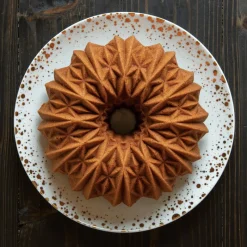 NORDIC WARE Moule Anti-adhésif|Moules À Gâteaux|Moule à Gâteau Bundt Crystal Gold