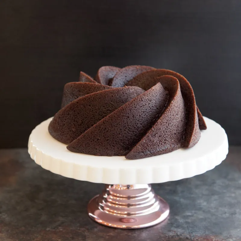 NORDIC WARE Moule Anti-adhésif|Moules À Gâteaux|Moule à Gâteau Bundt Héritage 1,5 L Gold