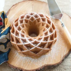 NORDIC WARE Moule Anti-adhésif|Moules À Gâteaux|Moule à Gâteau Bundt Jubilee Gold