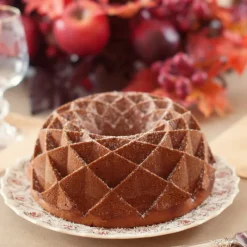 NORDIC WARE Moule Anti-adhésif|Moules À Gâteaux|Moule à Gâteau Bundt Jubilee Gold