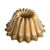 NORDIC WARE Moule Anti-adhésif|Moules À Gâteaux|Moule à Gâteau Bundt Lotus Gold