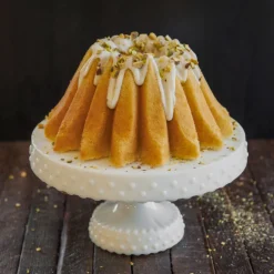 NORDIC WARE Moule Anti-adhésif|Moules À Gâteaux|Moule à Gâteau Bundt Lotus Gold