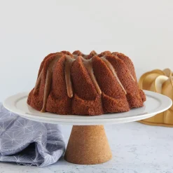 NORDIC WARE Moule Anti-adhésif|Moules À Gâteaux|Moule à Gâteau Bundt Pirouette Gold