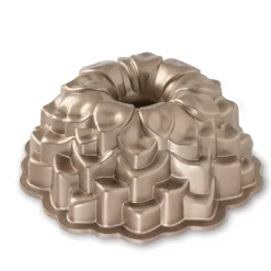 NORDIC WARE Moule Anti-adhésif|Moules À Gâteaux|Moule à Gâteau Bundt Pétales de Fleur Toffee