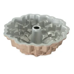 NORDIC WARE Moule Anti-adhésif|Moules À Gâteaux|Moule à Gâteau Bundt Pétales de Fleur Toffee