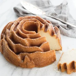 NORDIC WARE Moule Anti-adhésif|Moules À Gâteaux|Moule à Gâteau Bundt Rose Toffee