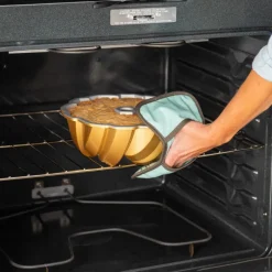 NORDIC WARE Moule Anti-adhésif|Moules À Gâteaux|Moule à Gâteau Bundt Torsadé Gold