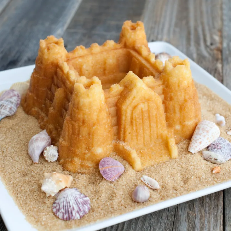 NORDIC WARE Moule Anti-adhésif|Moules À Gâteaux|Moule à Gâteau Château Fort Pro Cast