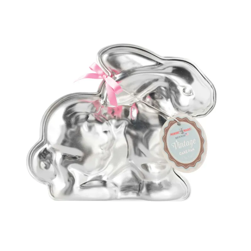 NORDIC WARE Moule Anti-adhésif|Moules À Gâteaux|Moule à Gâteau 3D Lapin