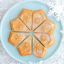 NORDIC WARE Moule Anti-adhésif|Moules À Gâteaux|Moule à Gâteau Flocon de Neige Silver