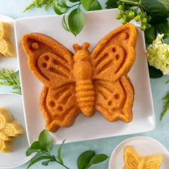 NORDIC WARE Moule Anti-adhésif|Moules À Gâteaux|Moule à Gâteau Papillon Pro Cast