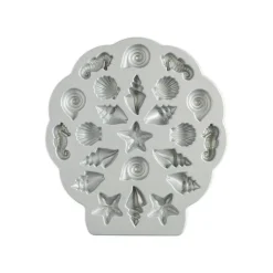 NORDIC WARE Moule Anti-adhésif|Moules À Gâteaux|Moule à Gâteaux Coquillages (x23) Toffee