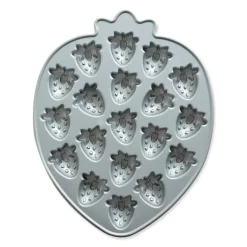 NORDIC WARE Moule Anti-adhésif|Moules À Gâteaux|Moule à Gâteaux Fraises (x19) Toffee