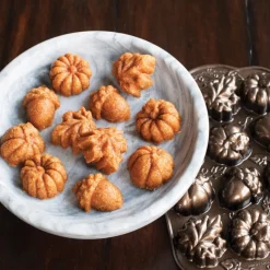 NORDIC WARE Moule Anti-adhésif|Moules À Gâteaux|Moule à Gâteaux Gourmandises d'Automne (x12) Bronze