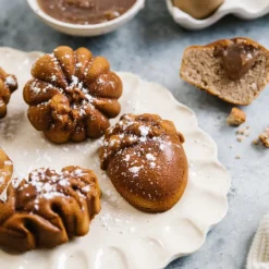 NORDIC WARE Moule Anti-adhésif|Moules À Gâteaux|Moule à Gâteaux Gourmandises d'Automne (x16) Bronze