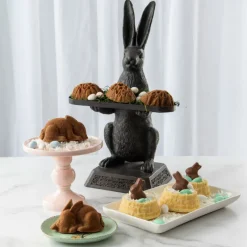 NORDIC WARE Moule Anti-adhésif|Moules À Gâteaux|Moule à Gâteaux Oeufs de Pâques (x6) Toffee