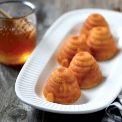 NORDIC WARE Moule Anti-adhésif|Moules À Gâteaux|Moule à Gâteaux Ruches (x6) Toffee