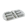 NORDIC WARE Moules À Gâteaux|Moule Anti-adhésif|Moule à Gâteaux Train Nordic Express (x7) Silver