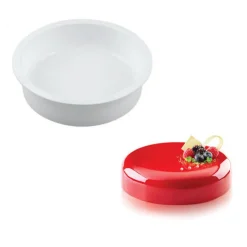 SILIKOMART Moule Silicone|Moules À Gâteaux|Moule à Manqué Silicone Ø 180mm