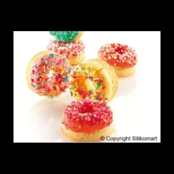 MALLARD FERRIERE Moule Silicone|Moule 15 mini donuts en silicone