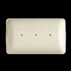 EMILE HENRY Plat De Cuisson|Moule à Mini-Baguettes en Céramique 39 cm Lin