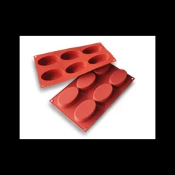 SILIKOMART Moule Silicone|Moule 6 Ovales en Silicone