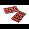 MALLARD FERRIERE Moule Silicone|Moule 15 Ronds avec Bords en Silicone