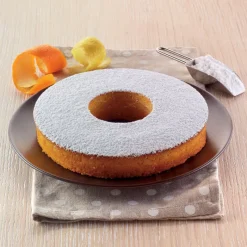 SILIKOMART Moule Silicone|Moule à Savarin Saturne en Silicone Ø 200mm
