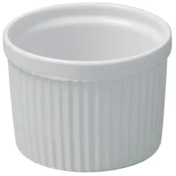 REVOL Moules À Gâteaux|Moule à Soufflé Blanc Ø 9cm French Classique