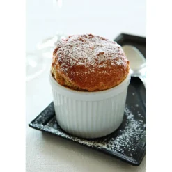 REVOL Moules À Gâteaux|Moule à Soufflé Blanc Ø 9cm French Classique