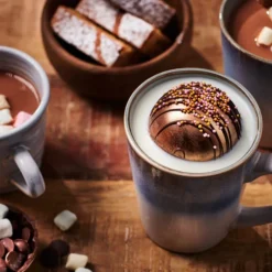 WILTON Moules À Chocolat|Moule à Sphères en Chocolat 3D pour Boissons Chaudes