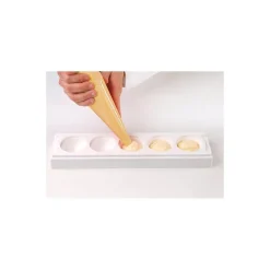 SILIKOMART Pierre À Griller|Moule Silicone|Moule 5 Sphères Silicone Ø 48 mm