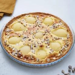 PYREX Moules À Gâteaux|Moule à Tarte en Verre 25 cm 1,2 L Bake & Enjoy