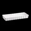 EMILE HENRY Plat De Cuisson|Moules À Gâteaux|Moule à Tarte Rectangulaire en Céramique 15 x 36 cm Farine