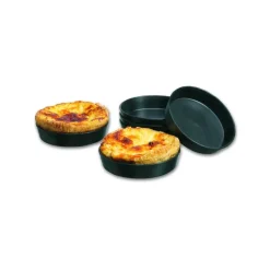 MATFER Moule Anti-adhésif|Moules À Gâteaux|Moule Anti-Adhésif Quiche 11 cm x H 2 cm (x12) Exoglass®