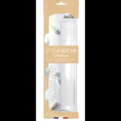 SCRAPCOOKING Moules À Gâteaux|Moule Bûche Classique 30 cm PET (x2)