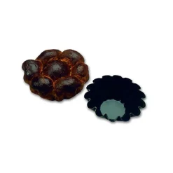 MATFER Moule Anti-adhésif|Moule Brioche 14 côtes 14 cm x H 5 cm Anti-adhésif