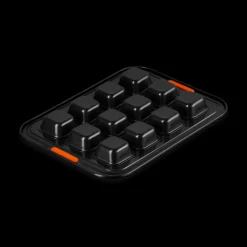 LE CREUSET Moule Anti-adhésif|Moules À Gâteaux|Moule Brownie Antiadhésif 12 Empreintes 40 x 30 cm