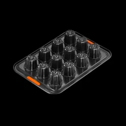 LE CREUSET Moule Anti-adhésif|Moules À Gâteaux|Moule Cannelés Anti-Adhésif 12 Empreintes 38,7 x 26,9 cm