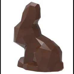 CHOCOLATE WORLD Moules À Chocolat|Moule Chocolat Aimanté Lapin Origami 17,5 cm