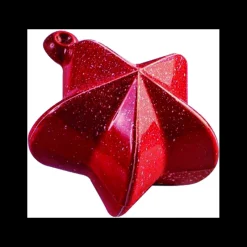 CUISINEADDICT Moules À Chocolat|Moule Chocolat Boule de Noël Etoile (x2)