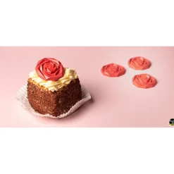 Chocolat Form Moules À Chocolat|Moule Chocolat Caraque Rose 4,5 cm (x10)