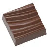 Chocolat Form Moules À Chocolat|Moule Chocolat Carré Ondulation 28.5 mm (x21)