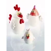PAVONI Moules À Chocolat|Moule Chocolat Famille Poule (x3)
